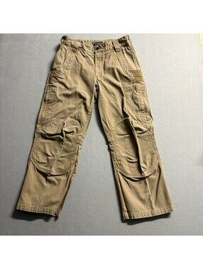 5.11 Tactical Series Mens Pants 30x32 Tan Brown Heavyweight Canvas Cargo Work